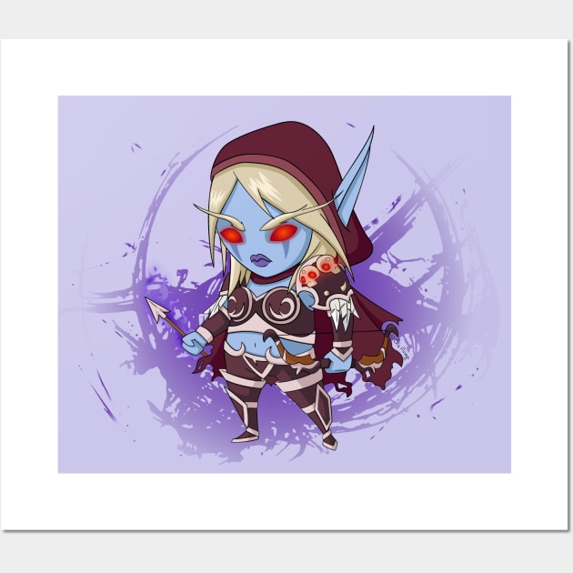 Sylvanas Wall Art by CrisArroyo